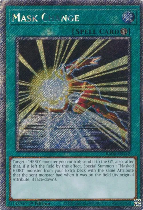 Mask Change — Quarter Century Stampede — Yu-Gi-Oh!