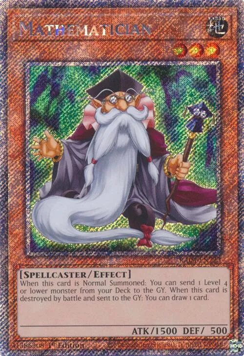 Mathematician — Quarter Century Stampede — Yu-Gi-Oh!