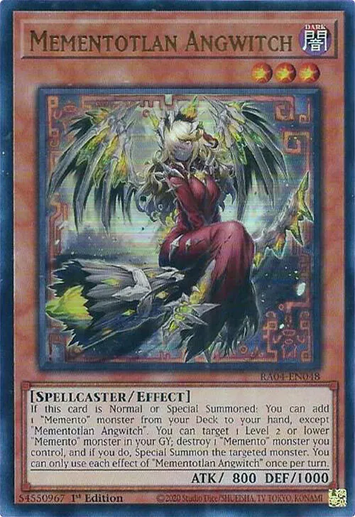 Mementotlan Angwitch — Quarter Century Stampede — Yu-Gi-Oh!