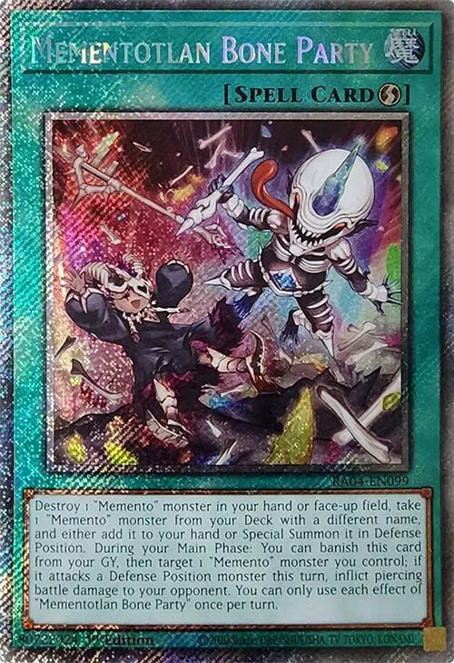 Mementotlan Bone Party — Quarter Century Stampede — Yu-Gi-Oh!