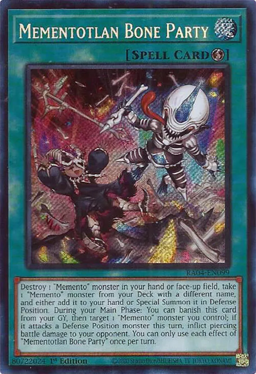 Mementotlan Bone Party — Quarter Century Stampede — Yu-Gi-Oh!
