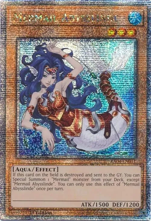 Mermail Abysslinde — Quarter Century Stampede — Yu-Gi-Oh!