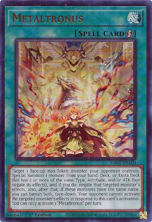 Métaltronus — Quarter Century Stampede — Yu-Gi-Oh!