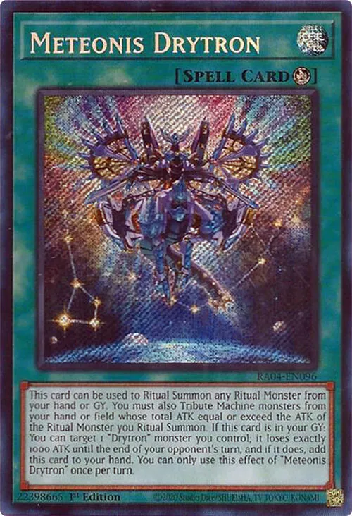 Météonis Drytron — Quarter Century Stampede — Yu-Gi-Oh!