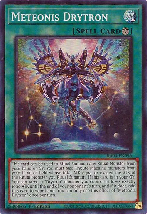 Meteonis Drytron — Quarter Century Stampede — Yu-Gi-Oh!