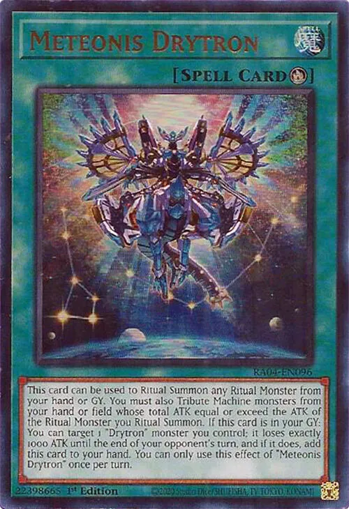 Meteonis Drytron — Quarter Century Stampede — Yu-Gi-Oh!