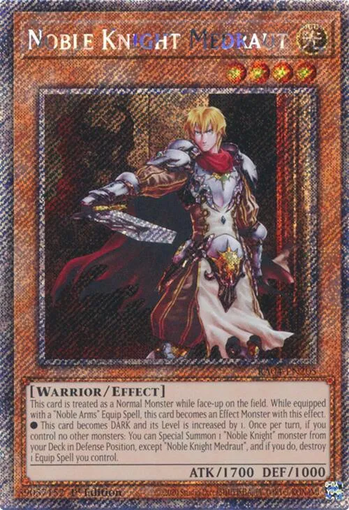 Noble Knight Medraut — Quarter Century Stampede — Yu-Gi-Oh!