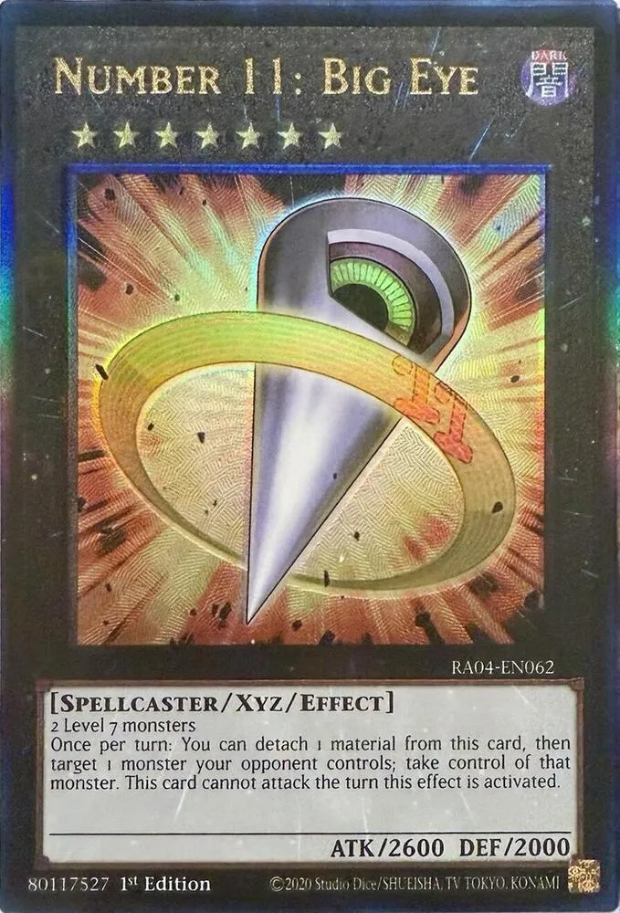 Number 11: Big Eye — Quarter Century Stampede — Yu-Gi-Oh!