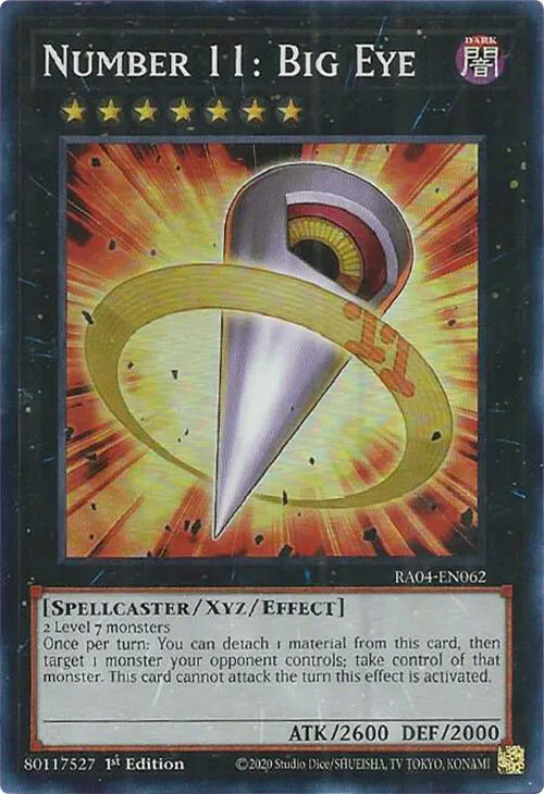 Number 11: Big Eye — Quarter Century Stampede — Yu-Gi-Oh!