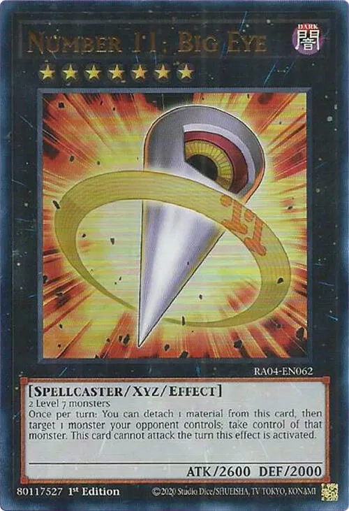 Number 11: Big Eye — Quarter Century Stampede — Yu-Gi-Oh!