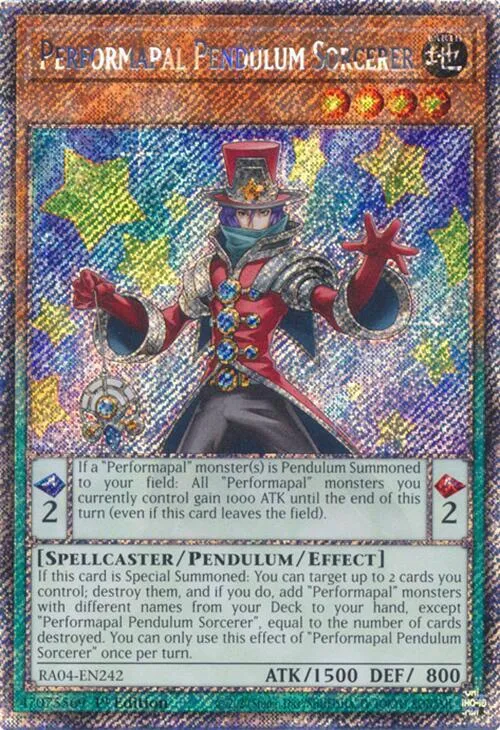 Performapal Pendulum Sorcerer — Quarter Century Stampede — Yu-Gi-Oh!