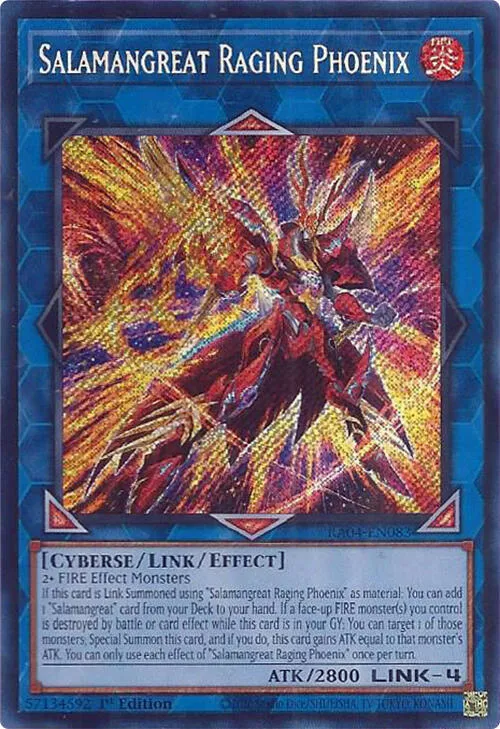 Salamangreat Raging Phoenix — Quarter Century Stampede — Yu-Gi-Oh!