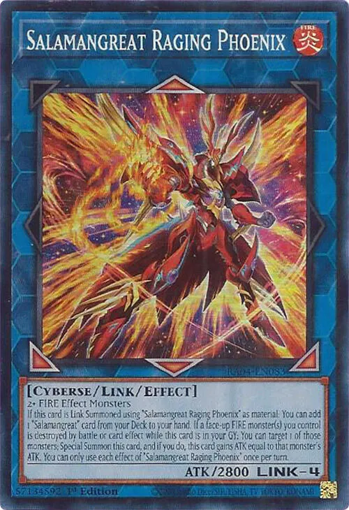 Salamangreat Raging Phoenix — Quarter Century Stampede — Yu-Gi-Oh!