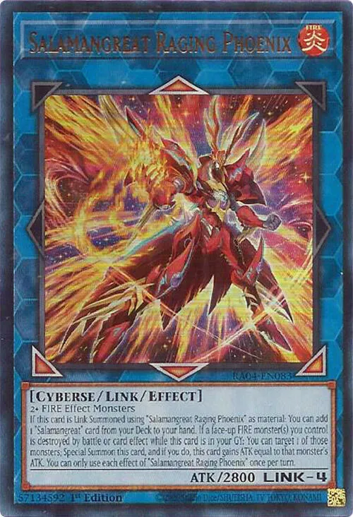 Salamangreat Raging Phoenix — Quarter Century Stampede — Yu-Gi-Oh!