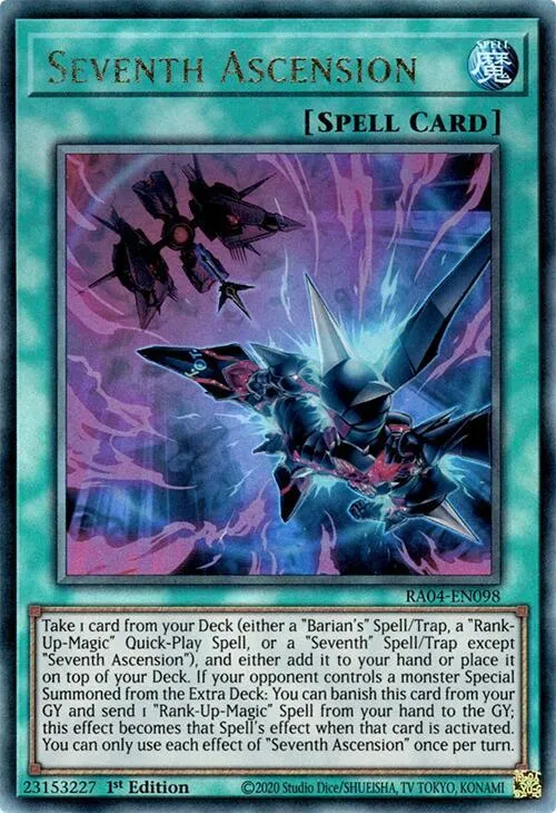 Seventh Ascension — Quarter Century Stampede — Yu-Gi-Oh!