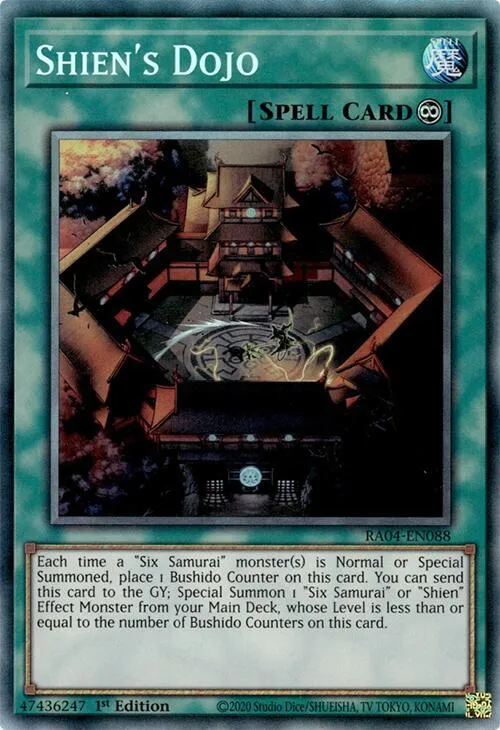 Shien's Dojo — Quarter Century Stampede — Yu-Gi-Oh!