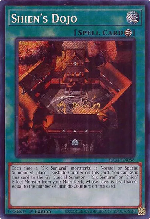 Shien's Dojo — Quarter Century Stampede — Yu-Gi-Oh!