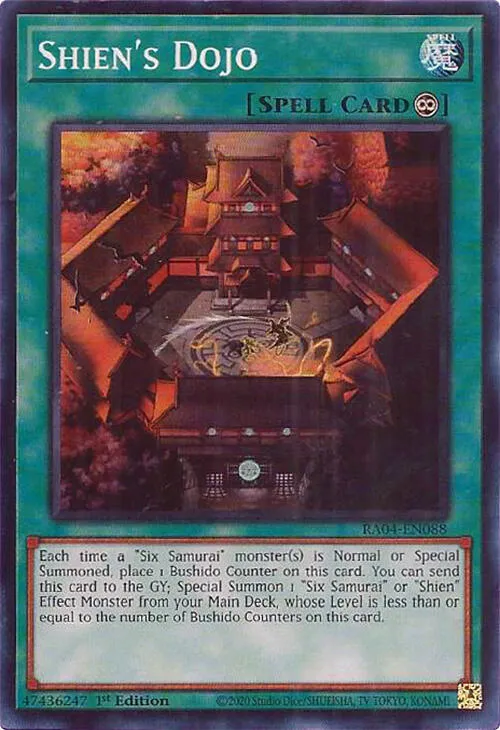 Shien's Dojo — Quarter Century Stampede — Yu-Gi-Oh!