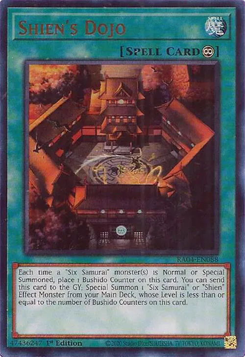 Shien's Dojo — Quarter Century Stampede — Yu-Gi-Oh!
