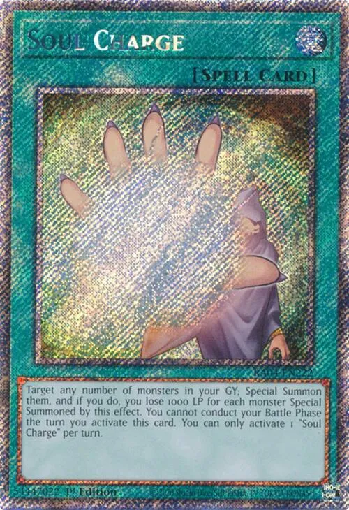 Soul Charge — Quarter Century Stampede — Yu-Gi-Oh!