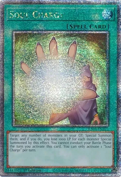 Soul Charge — Quarter Century Stampede — Yu-Gi-Oh!