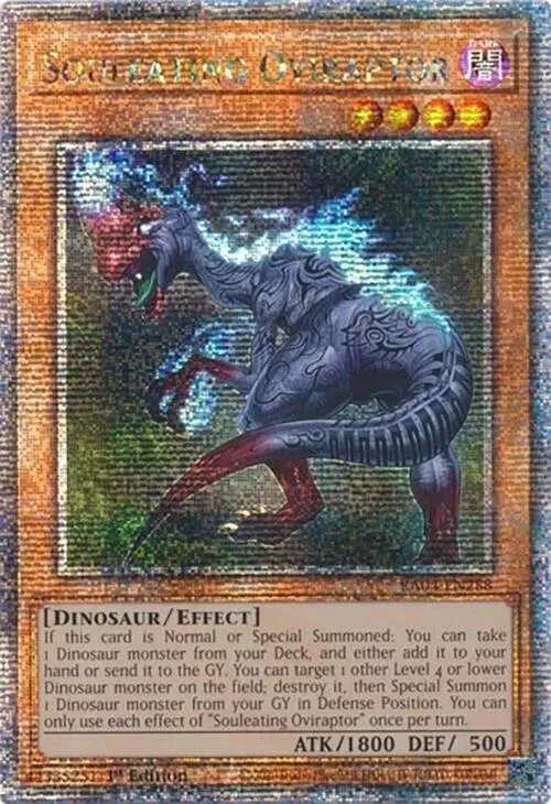 Souleating Oviraptor — Quarter Century Stampede — Yu-Gi-Oh!