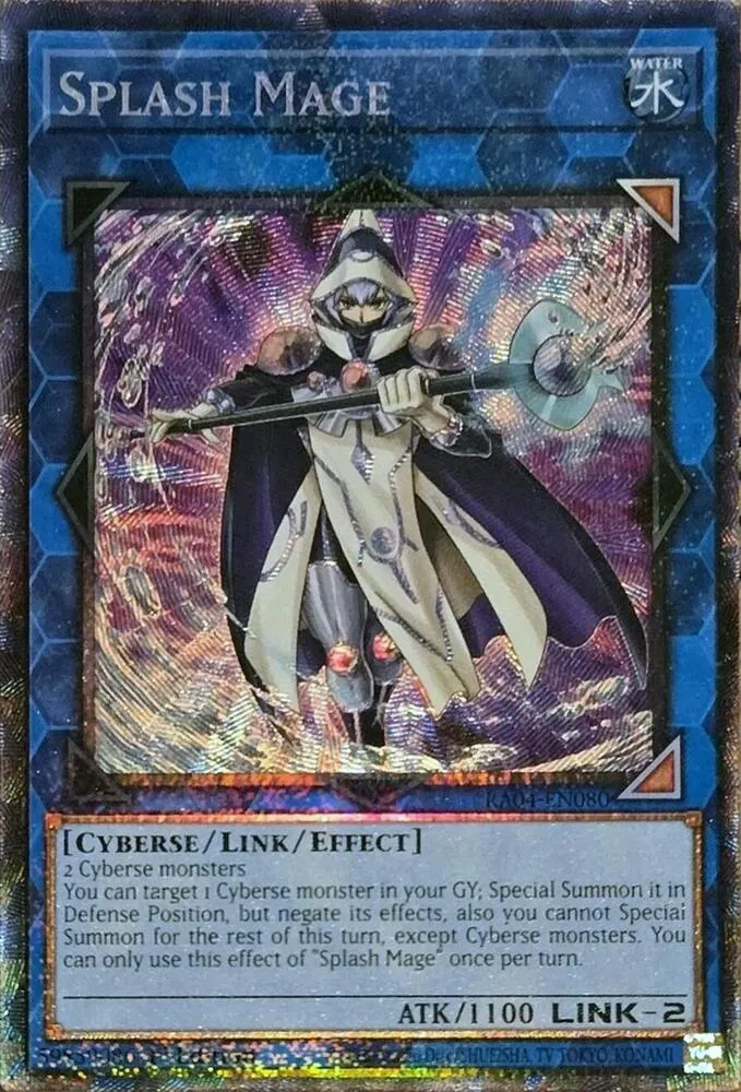Splash Mage — Quarter Century Stampede — Yu-Gi-Oh!