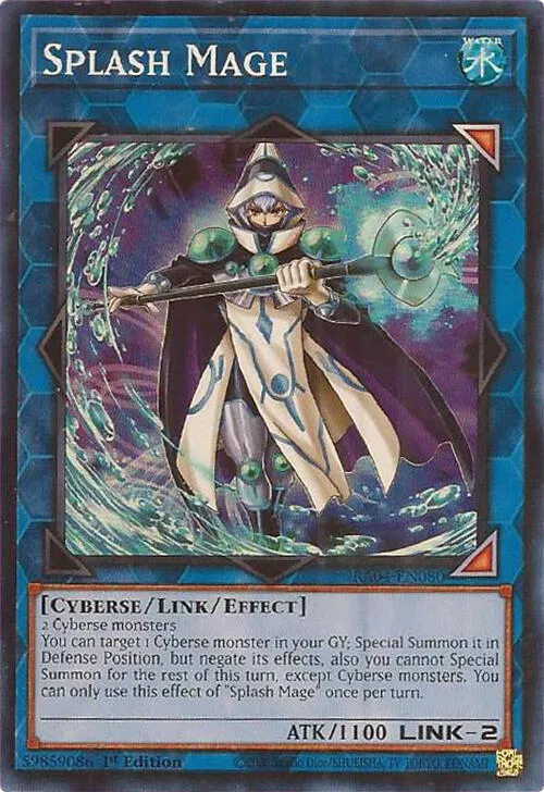 Splash Mage — Quarter Century Stampede — Yu-Gi-Oh!