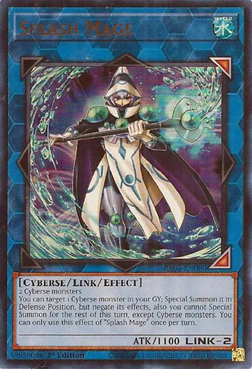 Splash Mage — Quarter Century Stampede — Yu-Gi-Oh!
