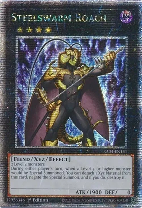 Steelswarm Roach — Quarter Century Stampede — Yu-Gi-Oh!