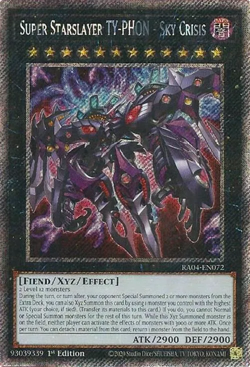 Super Starslayer TY-PHON - Sky Crisis — Quarter Century Stampede — Yu-Gi-Oh!