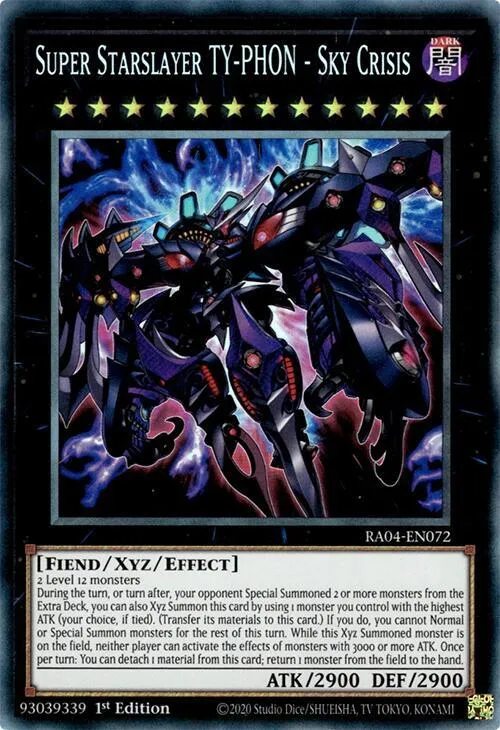 Super Starslayer TY-PHON - Sky Crisis from Quarter Century Stampede - Yu-Gi-Oh!