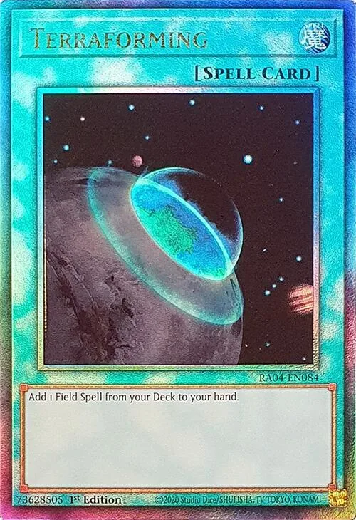 Terraforming — Quarter Century Stampede — Yu-Gi-Oh!