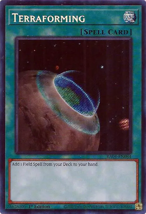 Terraforming — Quarter Century Stampede — Yu-Gi-Oh!