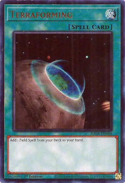 Terraforming — Quarter Century Stampede — Yu-Gi-Oh!