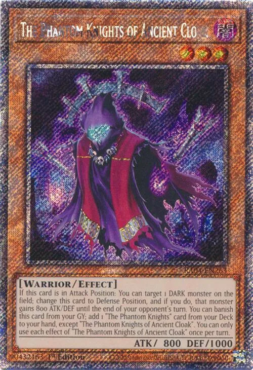 The Phantom Knights of Ancient Cloak — Quarter Century Stampede — Yu-Gi-Oh!