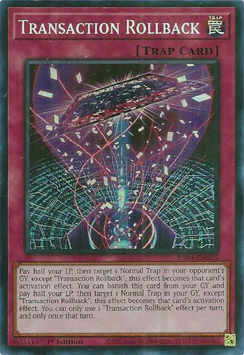 Transaction Rollback — Quarter Century Stampede — Yu-Gi-Oh!
