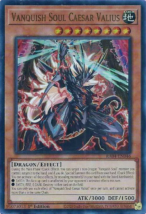 Vanquish Soul Caesar Valius from Quarter Century Stampede - Yu-Gi-Oh!