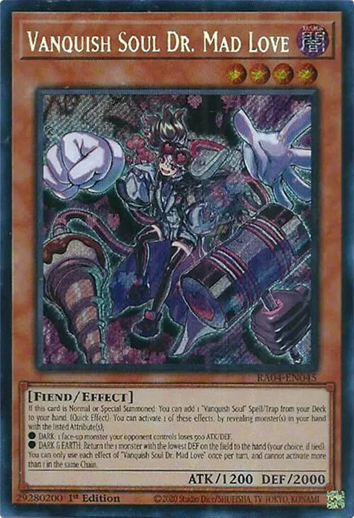 Vanquish Soul Dr. Mad Love — Quarter Century Stampede — Yu-Gi-Oh!