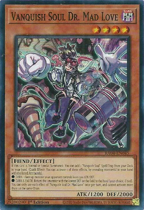 Vanquish Soul Dr. Mad Love — Quarter Century Stampede — Yu-Gi-Oh!