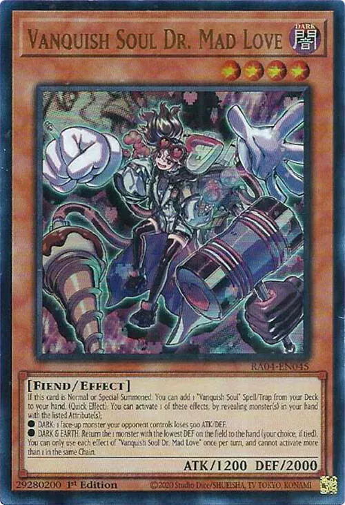 Vanquish Soul Dr. Mad Love — Quarter Century Stampede — Yu-Gi-Oh!