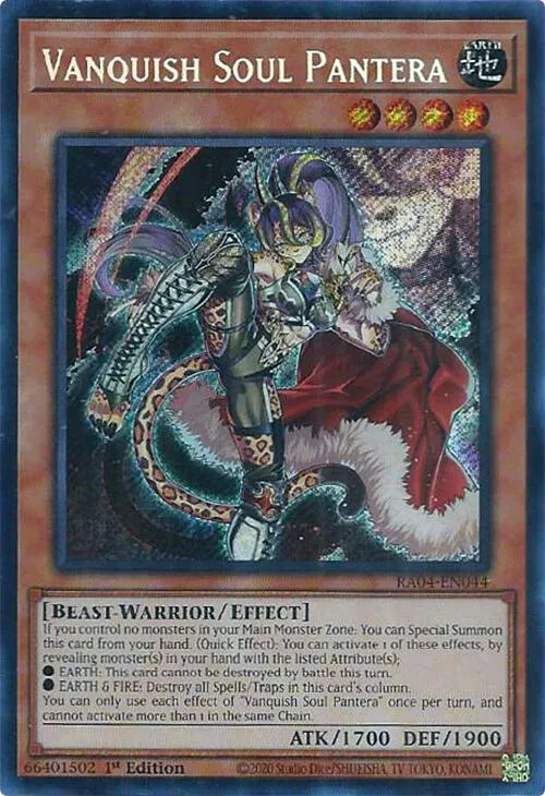 Vanquish Soul Pantera — Quarter Century Stampede — Yu-Gi-Oh!