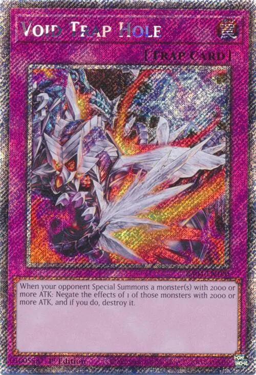 Void Trap Hole — Quarter Century Stampede — Yu-Gi-Oh!