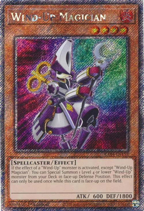 Wind-Up Magician from Quarter Century Stampede - Yu-Gi-Oh!