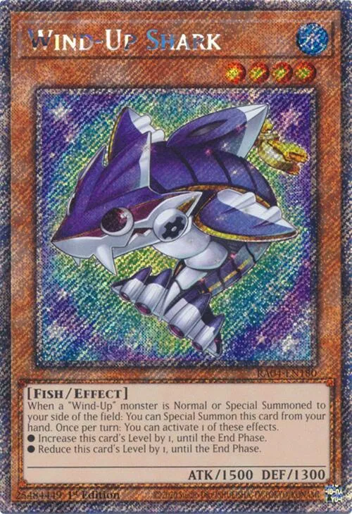 Wind-Up Shark — Quarter Century Stampede — Yu-Gi-Oh!