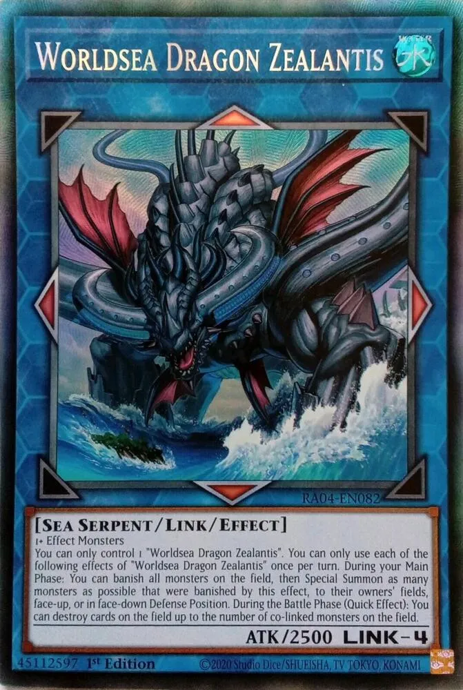 Worldsea Dragon Zealantis — Quarter Century Stampede — Yu-Gi-Oh!
