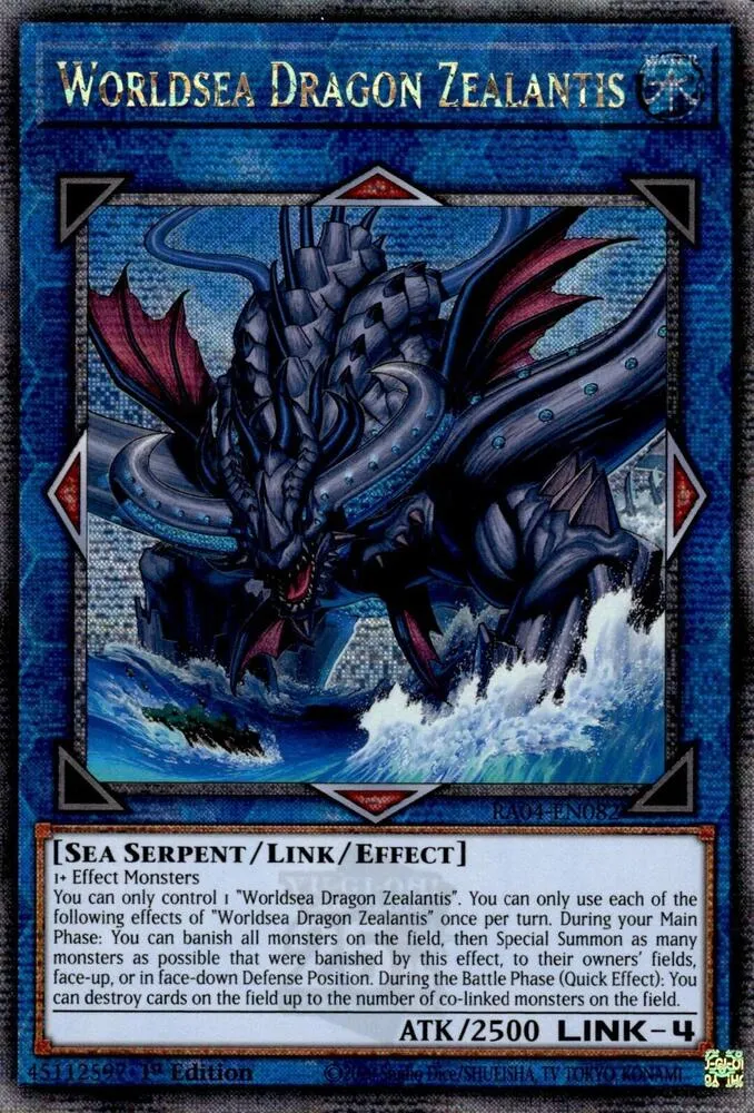 Worldsea Dragon Zealantis — Quarter Century Stampede — Yu-Gi-Oh!