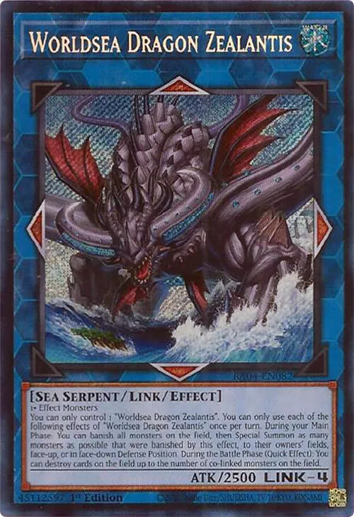 Worldsea Dragon Zealantis — Quarter Century Stampede — Yu-Gi-Oh!