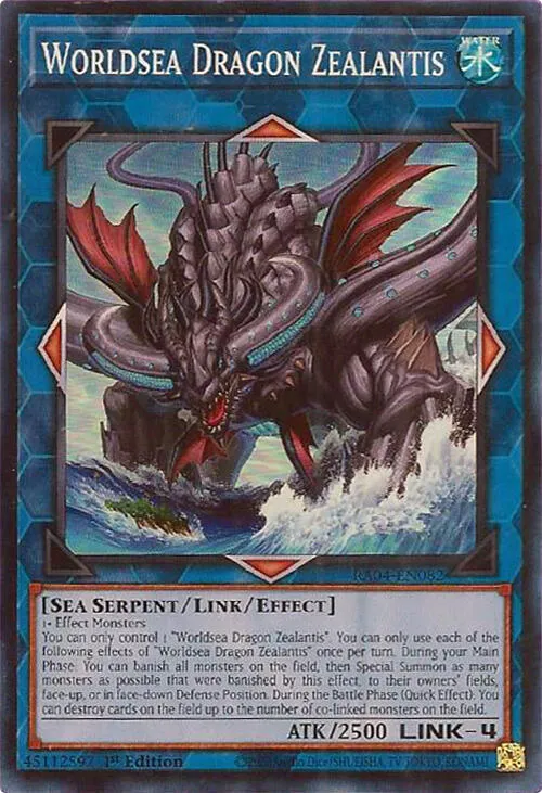 Worldsea Dragon Zealantis — Quarter Century Stampede — Yu-Gi-Oh!