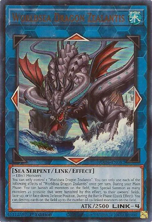 Worldsea Dragon Zealantis — Quarter Century Stampede — Yu-Gi-Oh!